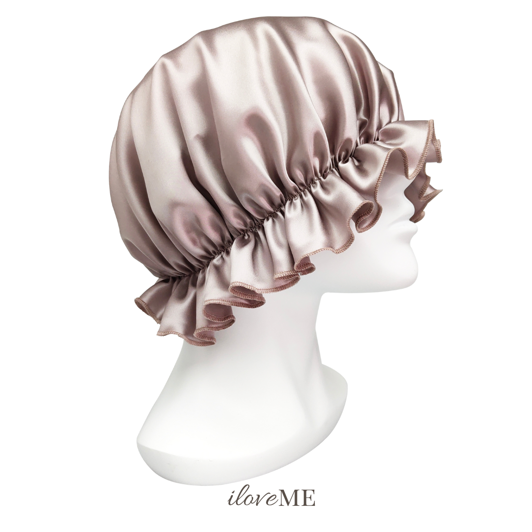 100% Mulberry Silk Sleep Cap