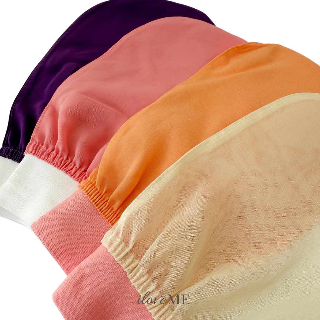 100% Silk Exfoliating Glove (1 pc) - Smooth, Radiant Skin