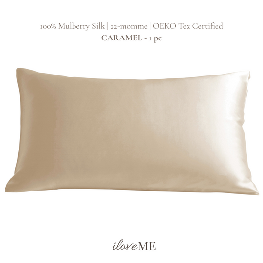 100% Mulberry Silk Pillowcase - Skin-loving (1 pc)