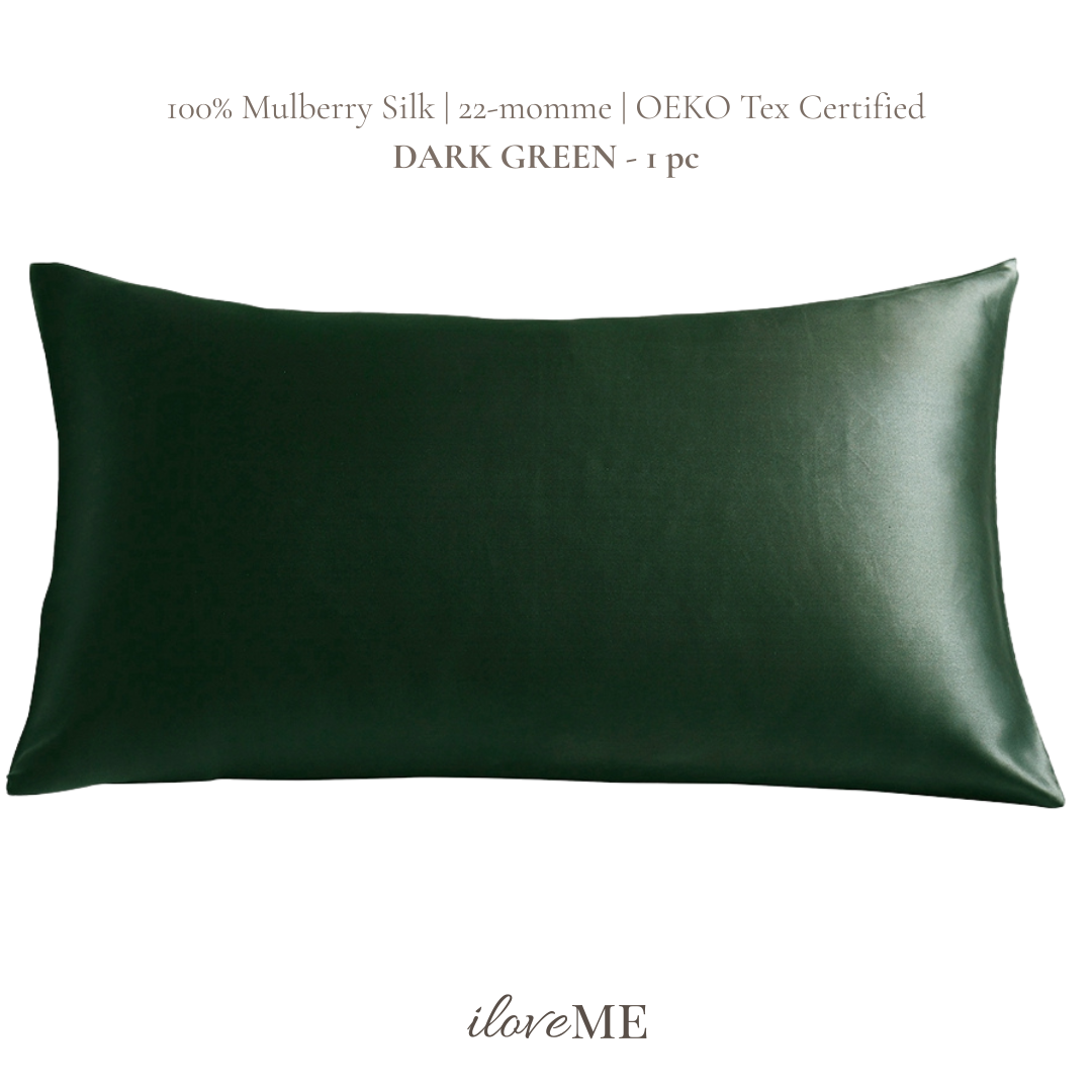 100% Mulberry Silk Pillowcase - Skin-loving (1 pc)