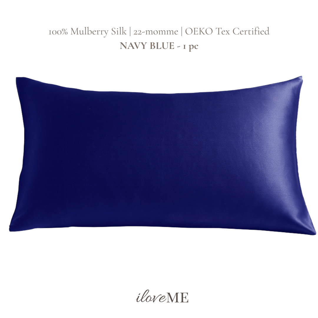 100% Mulberry Silk Pillowcase - Skin-loving (1 pc)