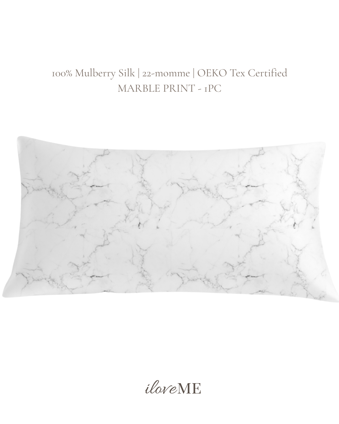 100% Mulberry Silk Pillowcase - Skin-loving (1 pc)