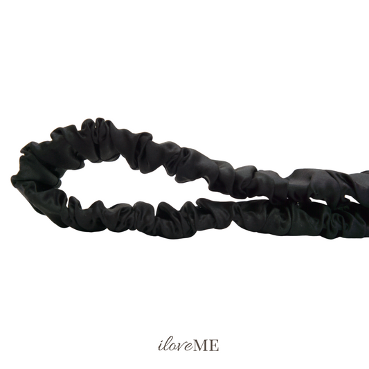 100% Mulberry Silk Headband - Stretch Fit, Soft Feel, All-Day Hold