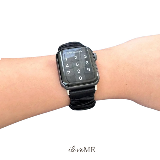 100% Mulberry Silk Apple Watch Strap