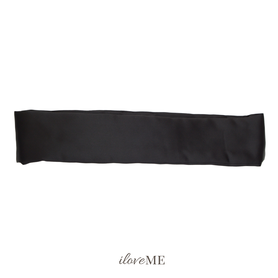 100% Mulberry Silk Spa Headband – Velcro Adjustable & Hair-Friendly